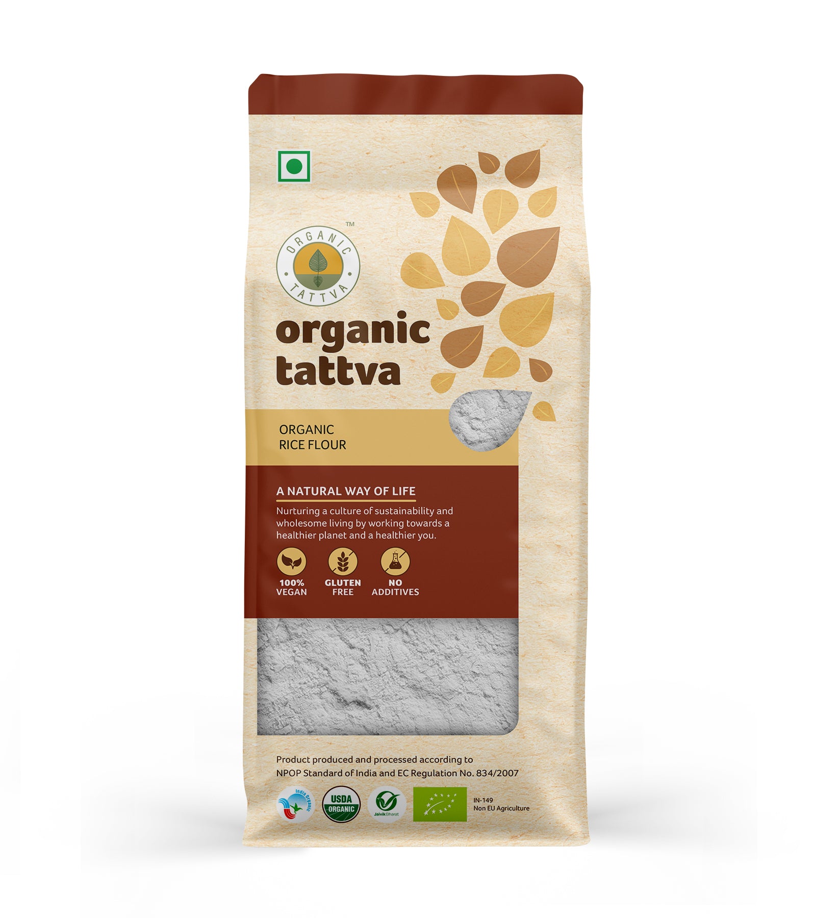 Organic Tattva Rice Flour (1.8kg 4lb)