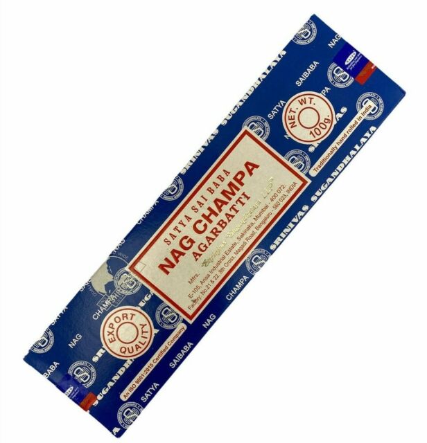 Satya Sai Baba Nag Champa Agarbatti  Incense Sticks (100g)