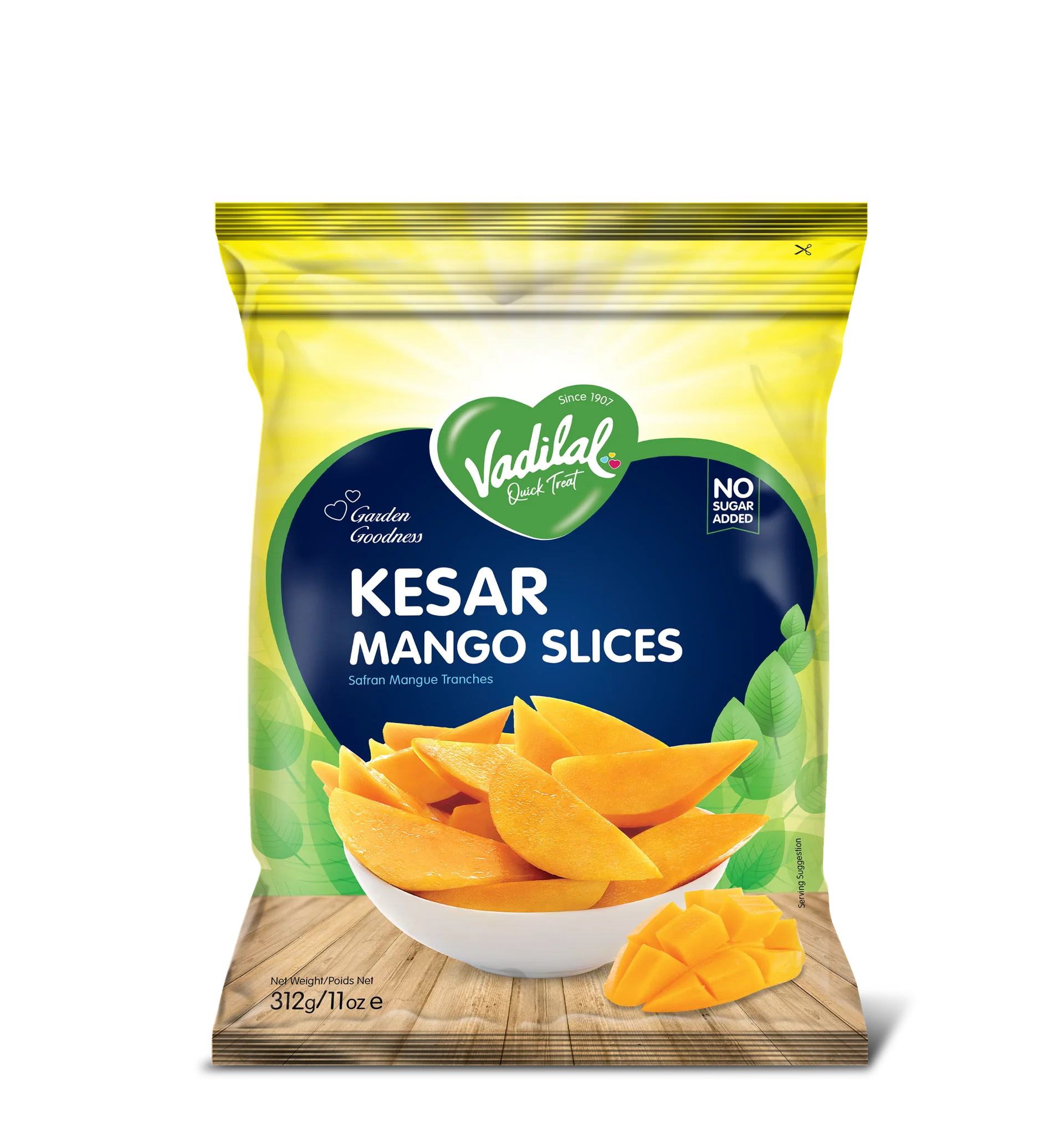 Vadilal Kesar Mango Slices (312g  11Oz)