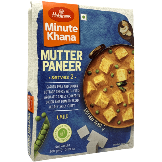 Haldiram's Mutter Paneer (300g  10.59oz)