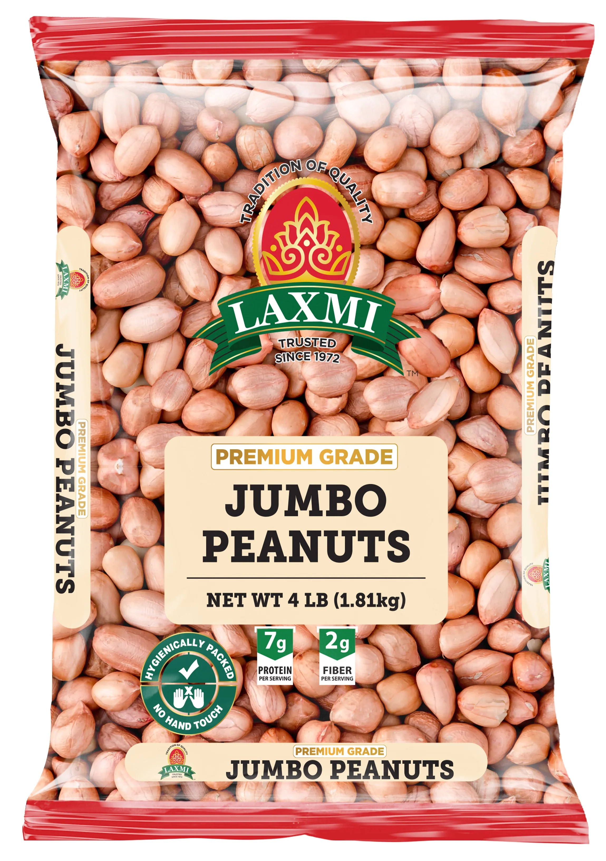 Laxmi Jumbo Peanuts (1.81Kg  4lb)