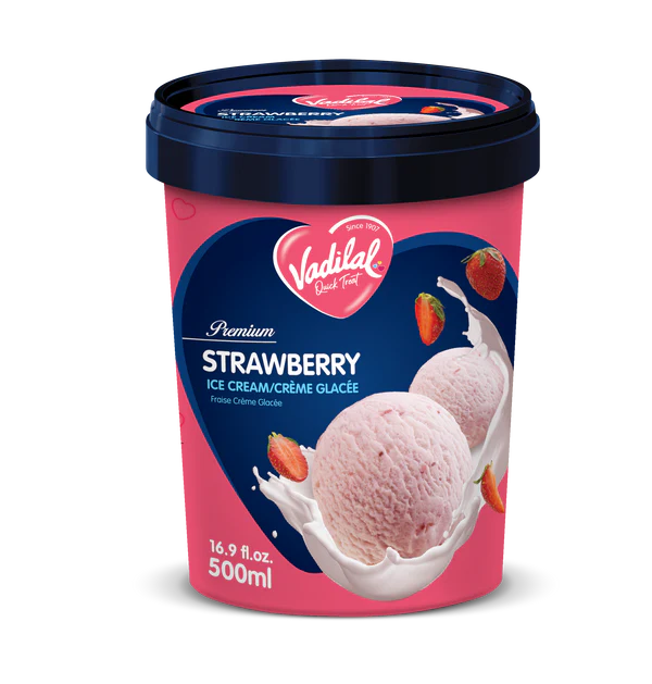 Vadilal Strawberry Ice Cream