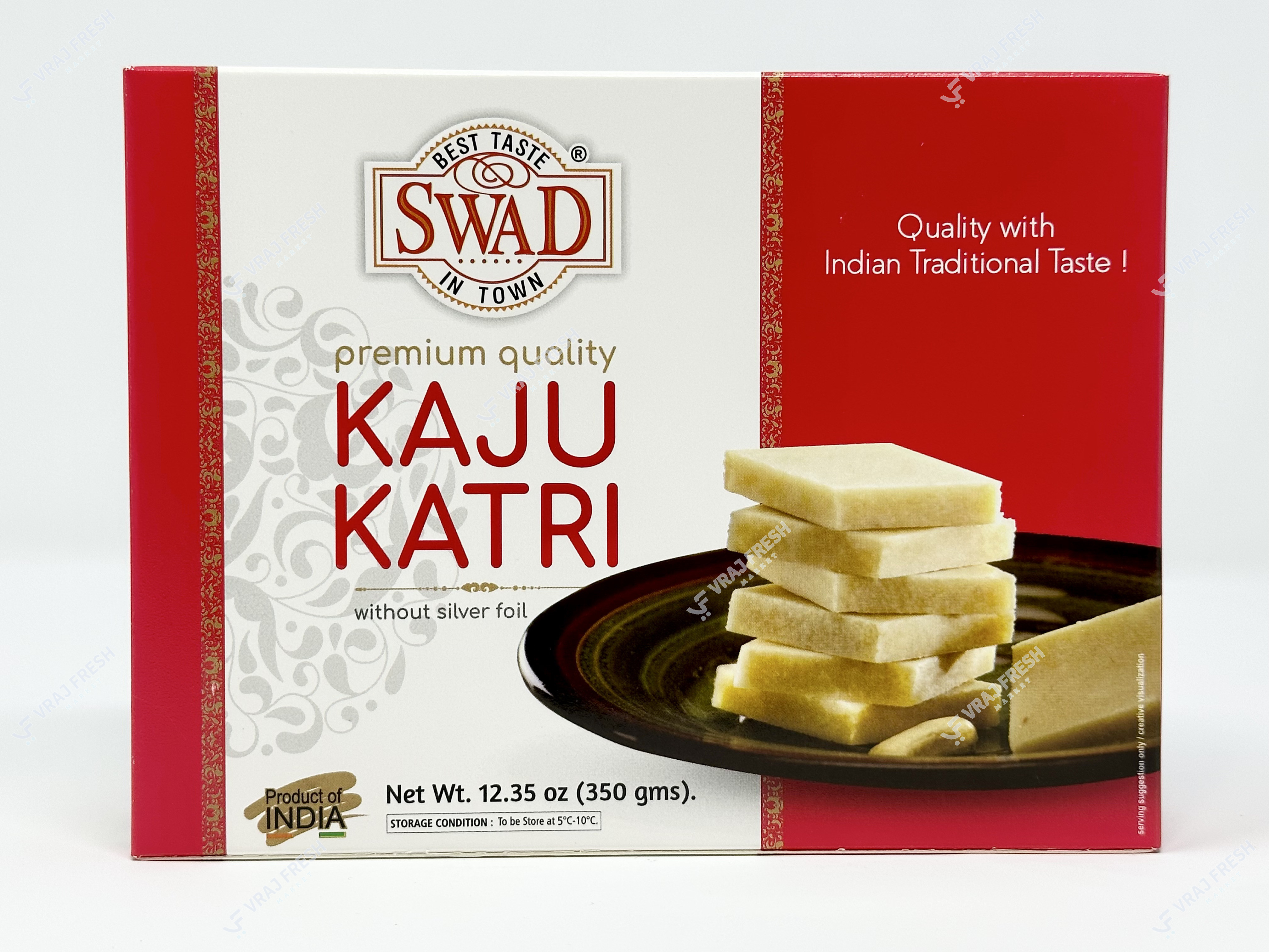 Swad Kaju Katri (350g  12.35Oz)