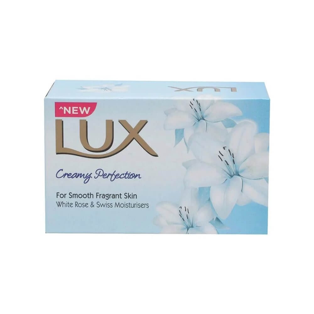 Lux White Rose and Swiss Moisturisers Soap (125g)