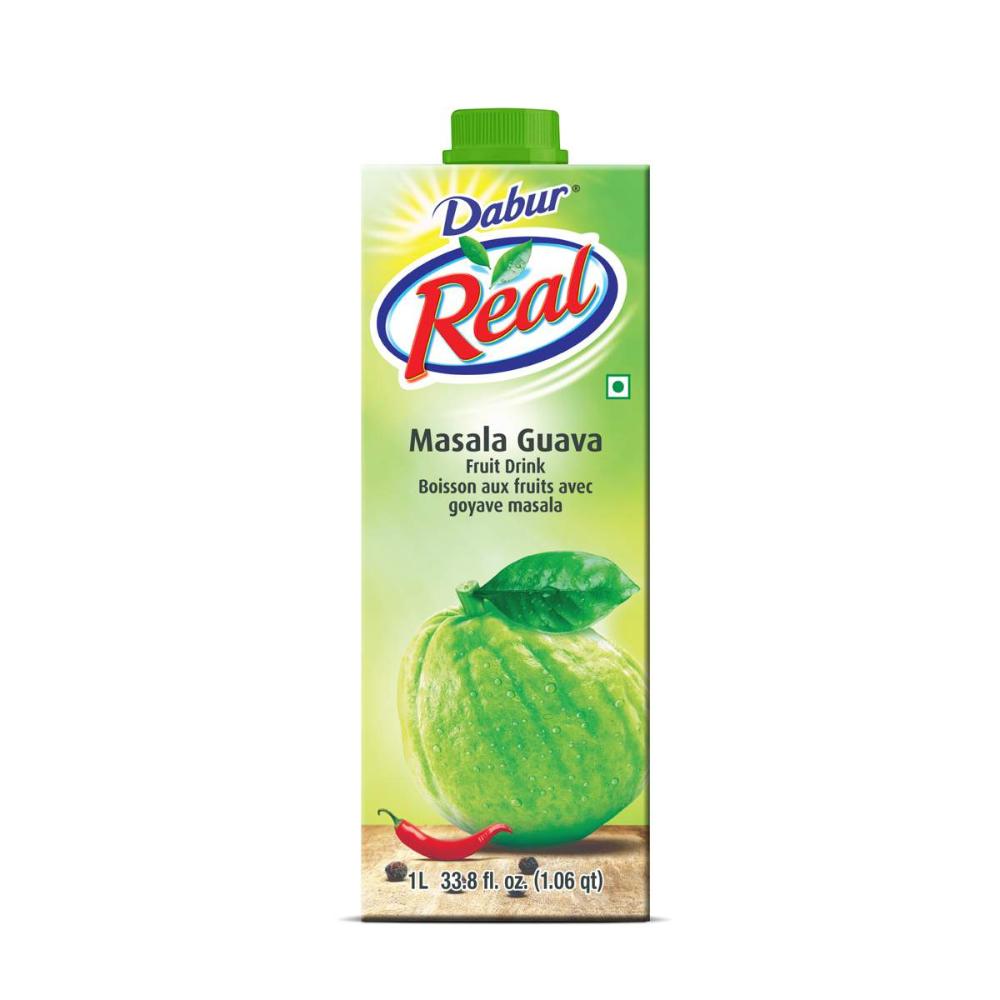 Dabur Real Masala Guava Fruit Juice (1 Liter  33.8Oz)