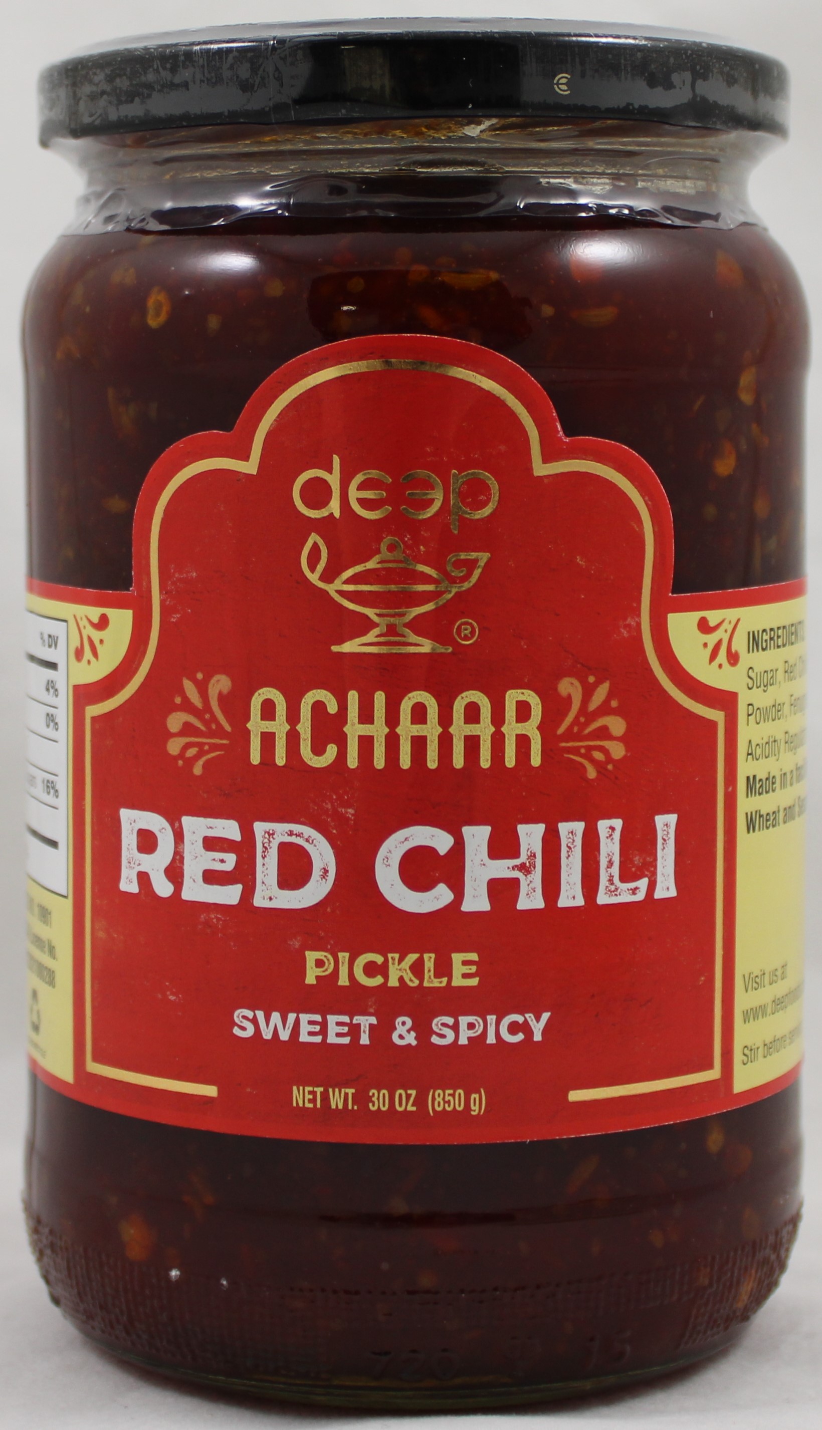 Deep Red Chilli Pickle (850G  30Oz)