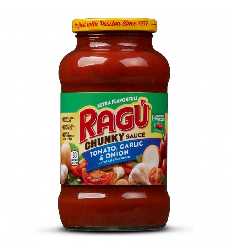 Ragu Chunky Sauce (Tomato  Garlic & Onion) (680G  24Oz)