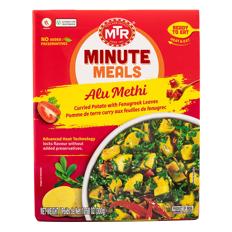 MTR Minute Meals Alu Methi (300 gm  10.58 oz)