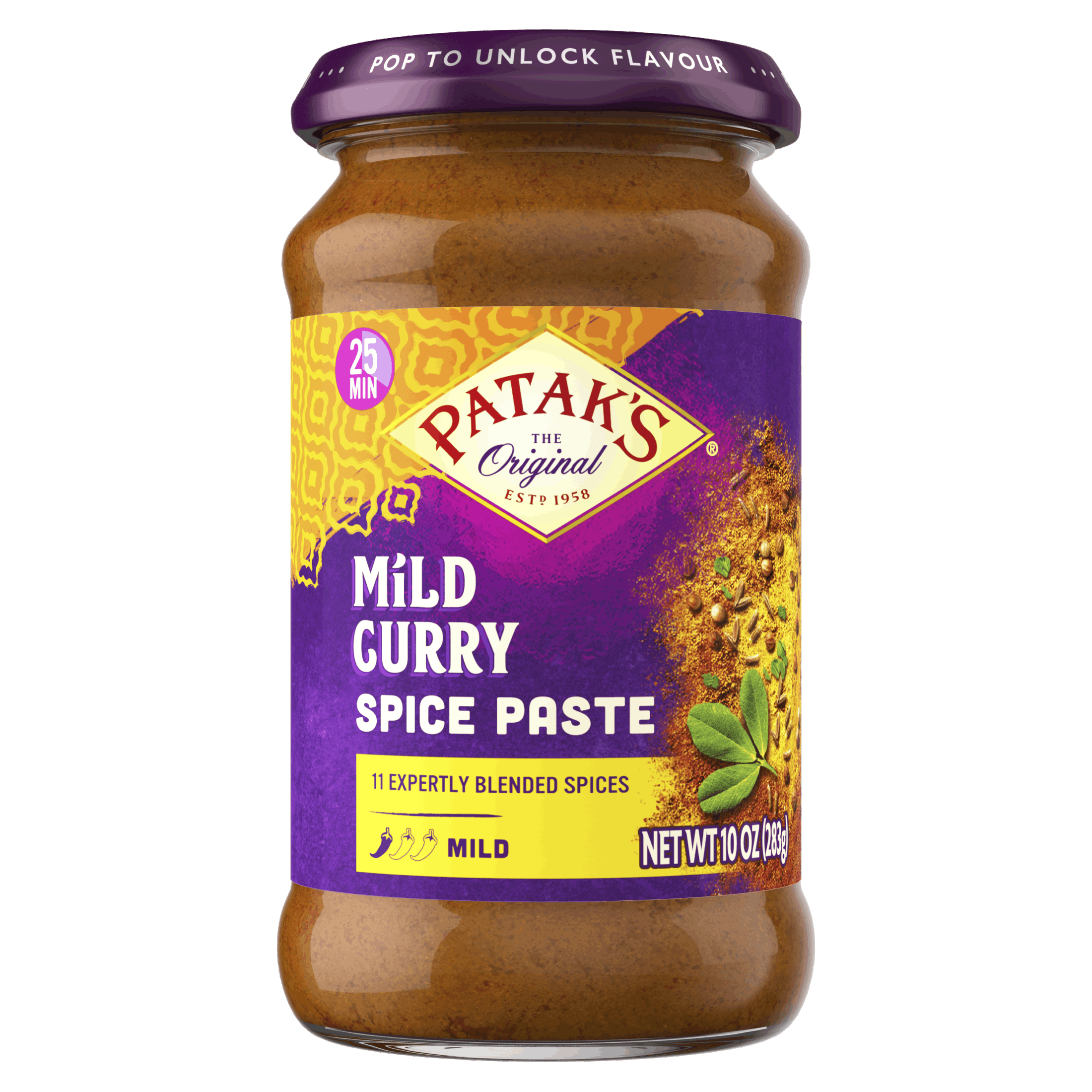 Patak Mild Curry Spice Paste (283g  10oz)