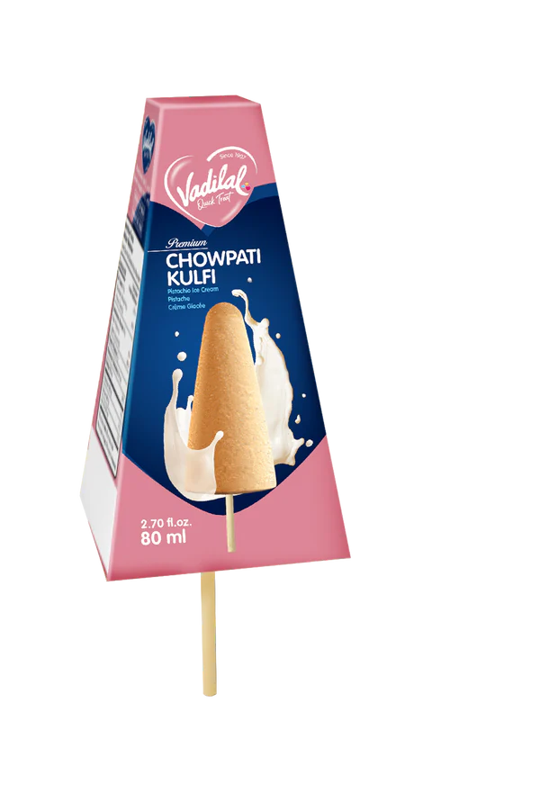 Vadilal Chowpati Kulfi (80ml  2.70Oz)