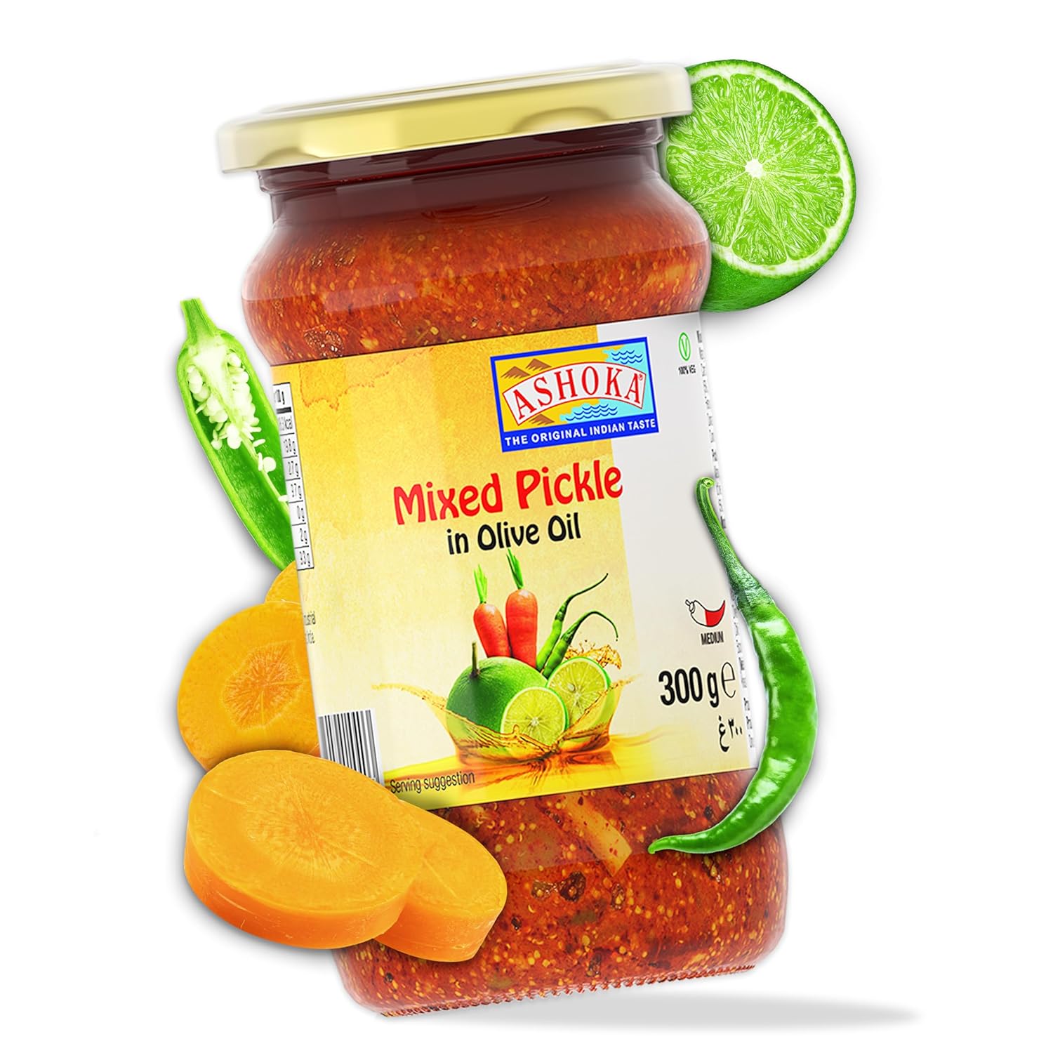 Ashoka Mixed Pickle (300g)
