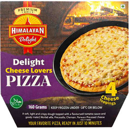 Himalayan Delight Cheese Lovers Pizza 7 Inch (160g  5.6oz)