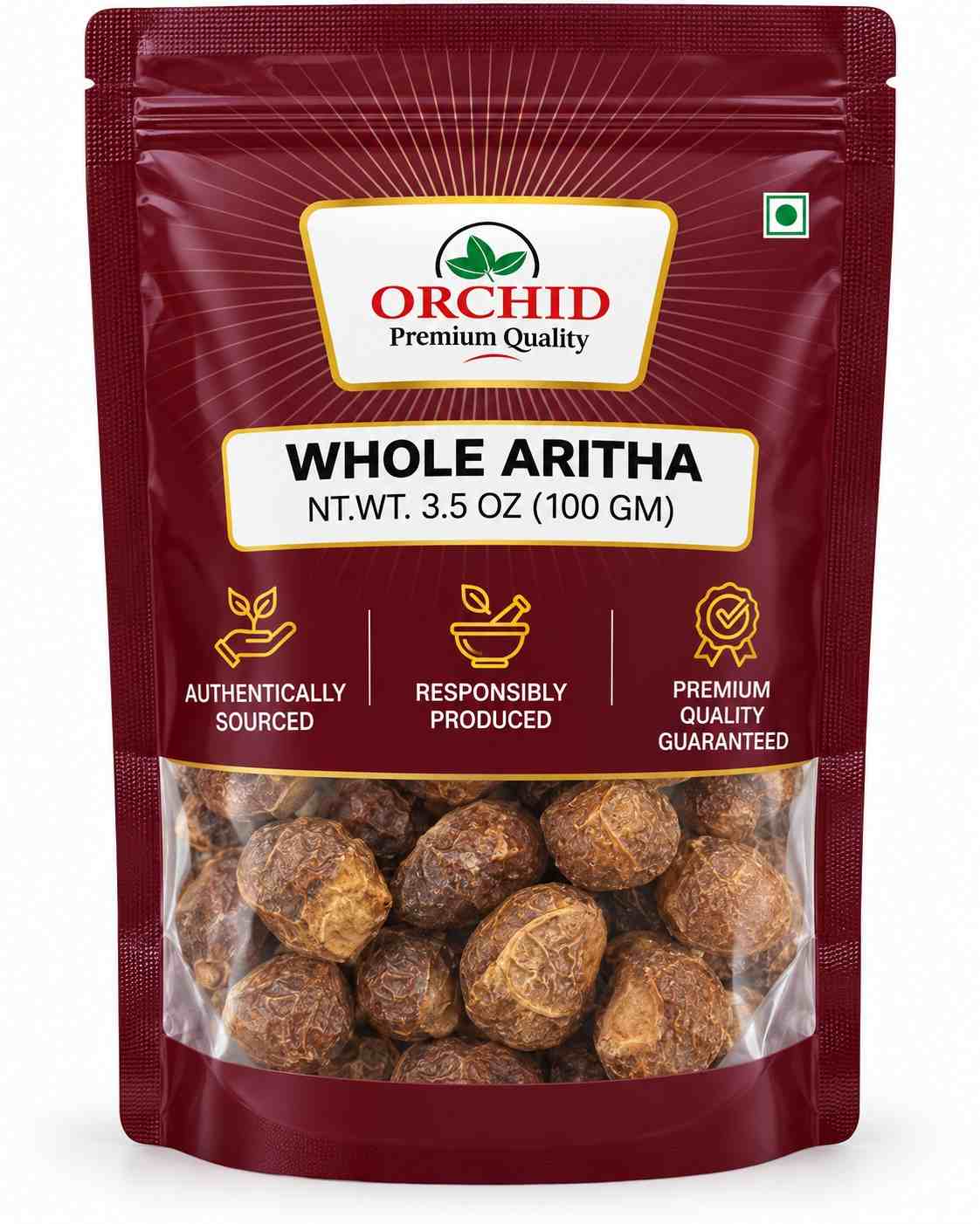 Orchid Whole Aritha (100g 3.5oz)