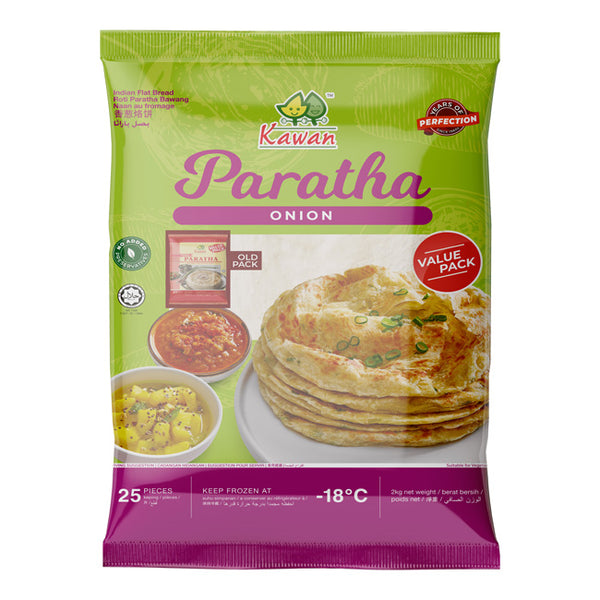 Kawan Onion Paratha 24 Pieces (2 kg  70.05oz)