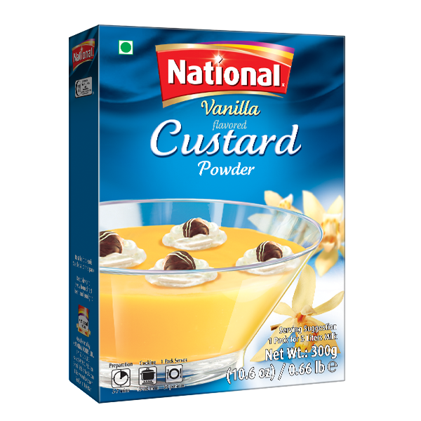 National Vanilla Custard Powder (300g 10oz)
