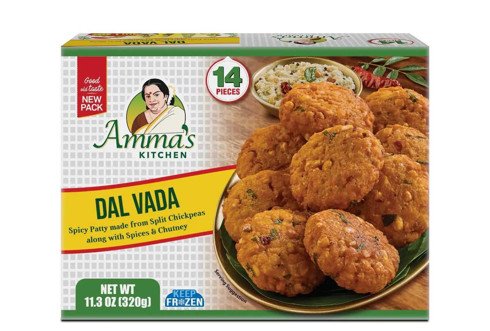 Ammas Dal Vada 14pcs (320g 11oz)
