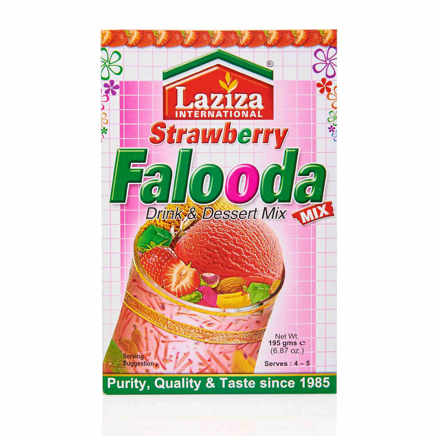 Laziza Strawberry Falooda Mix (168g 6.87oz)