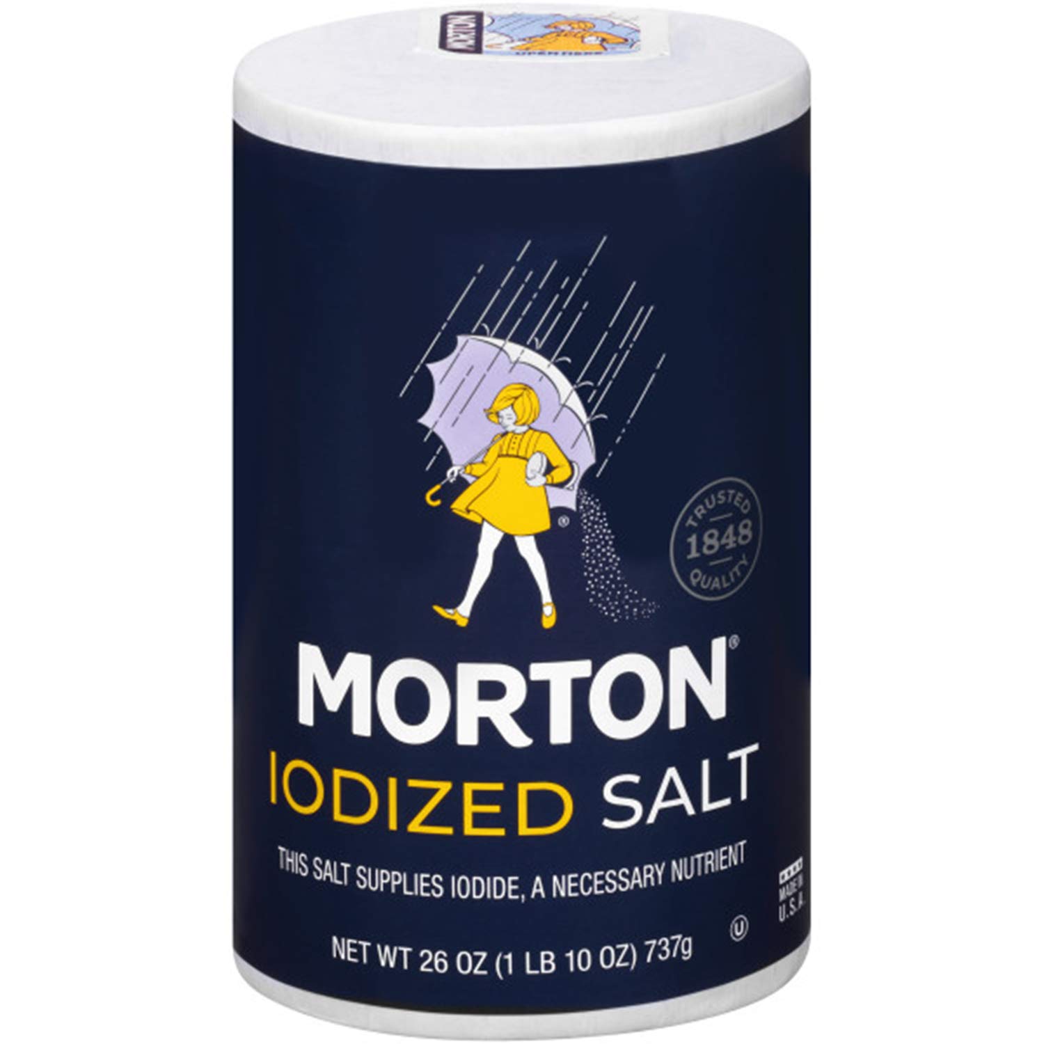 Morton Iodized Salt (737g  26Oz)