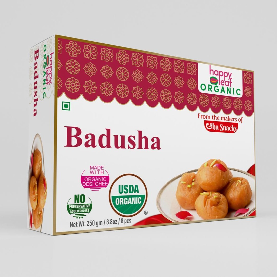 Happy leaf Organic Badusha (250g 8.8oz)