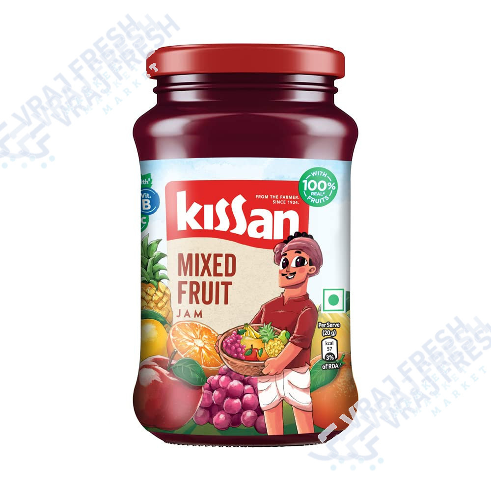 Kissan Mixed Fruit Jam (500G  17.6Oz)