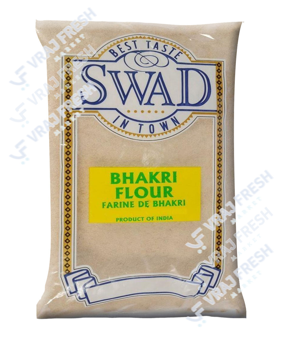 Swad Bhakhari Flour - Coarse Wheat Flour (3.629kg  8 lbs)