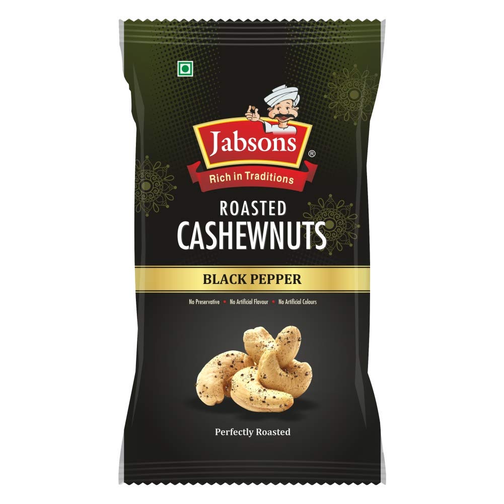 Jabsons Black Pepper Kaju (100g  3.53oz)