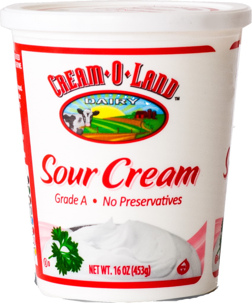 Cream-O-Land Sour Cream (453g  16Oz)