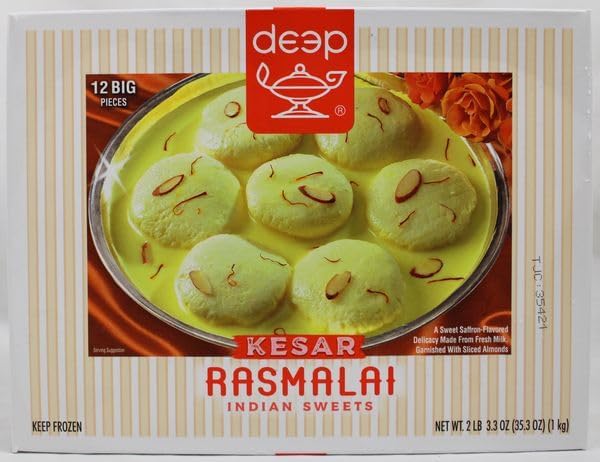 Deep Kesar Rasmalai (1kg 2lb)
