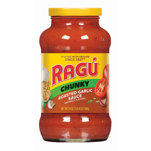 Ragu Chunky Roasted Garlic Sauce (680G  24Oz)