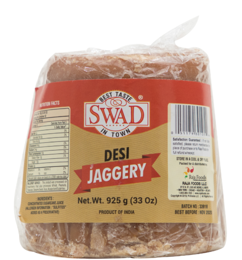 Swad Desi Jaggery (925g, 33oz)