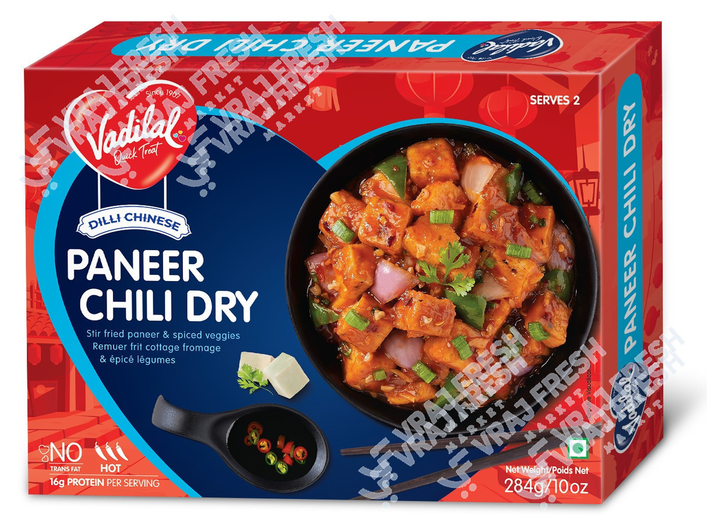 Vadilal Paneer Chilli Dry (284g  10Oz)