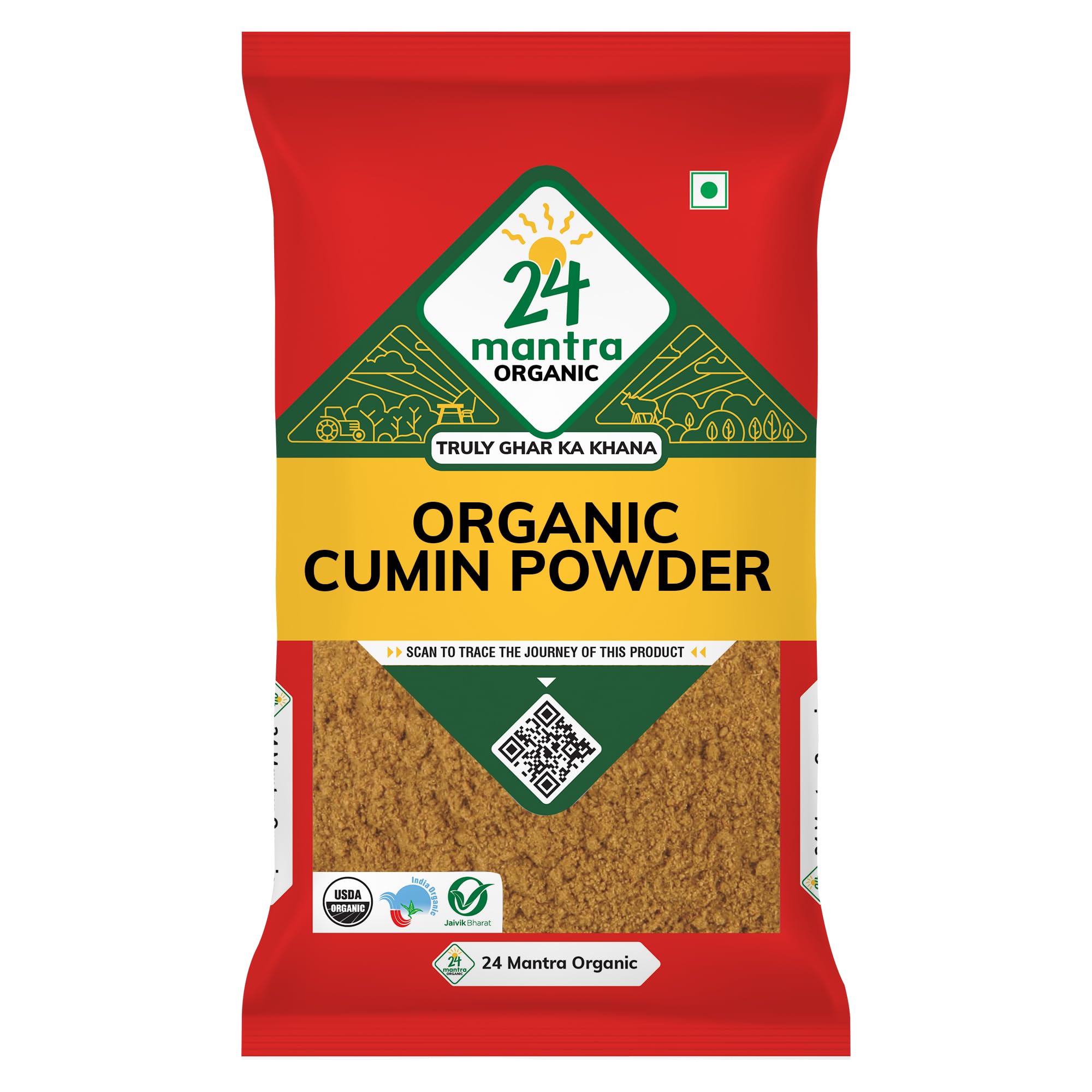 24 Mantra Organic Cumin Powder (99g)