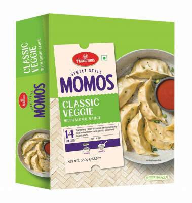Haldiram's Momos Classic Veggie With Momo Sauce (350g  12.3oz)