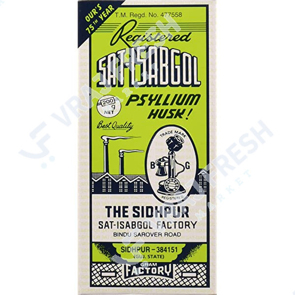 Sat-Isabgol Psyllium (200g  7Oz)