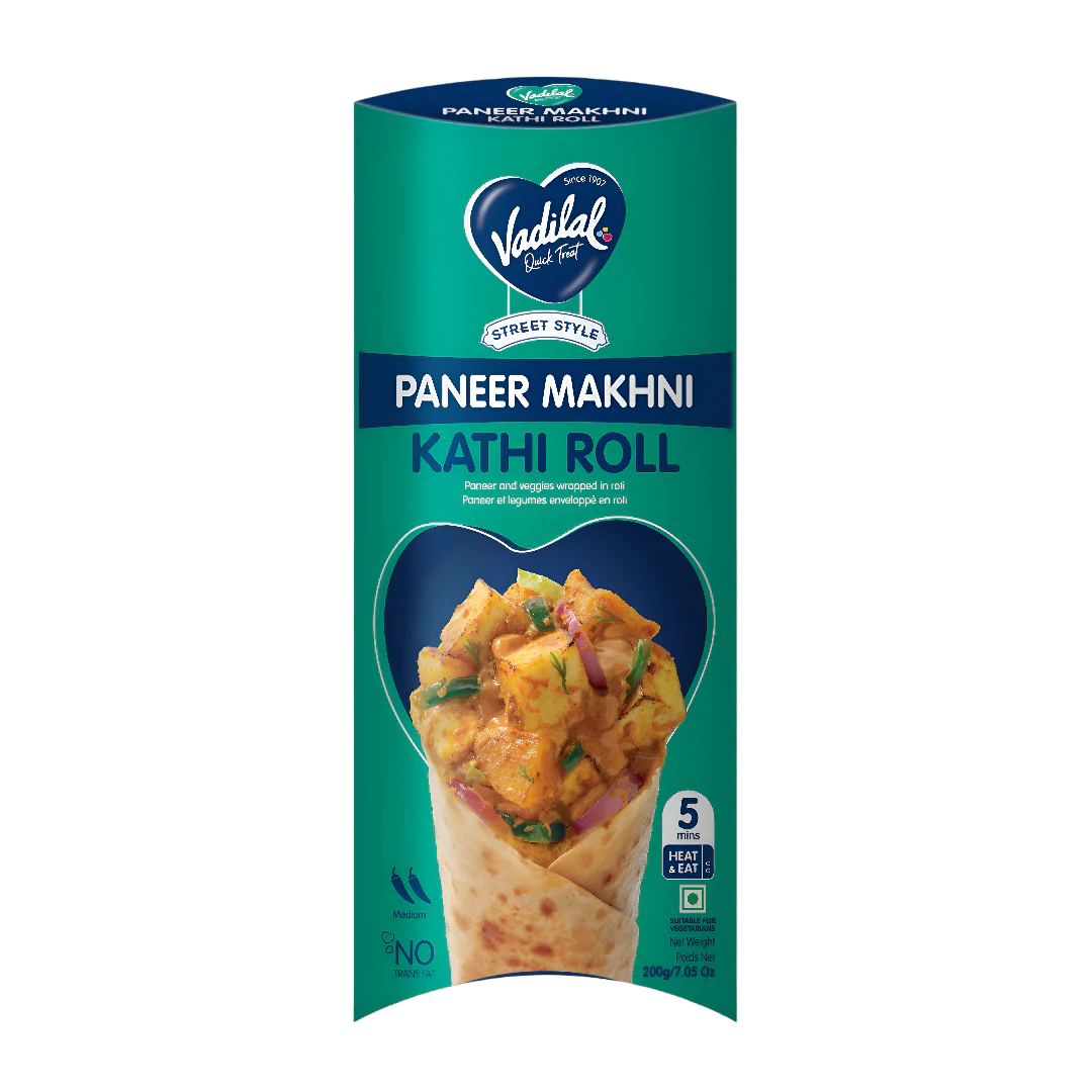 Vadilal Paneer Makhni Kathi Roll (200g 7.05Oz)