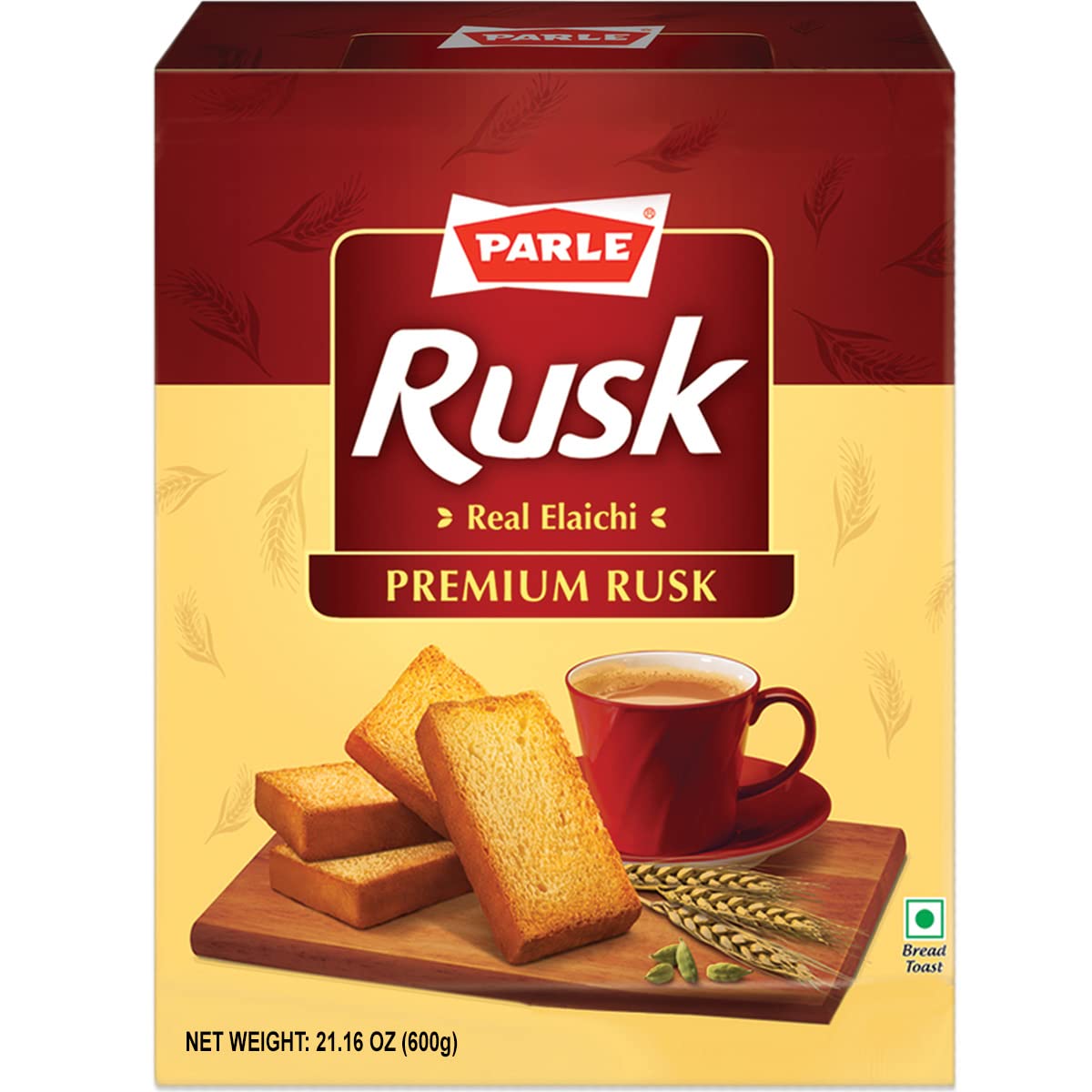 Parle Real Elaichi Rusk (600g  21.16Oz)