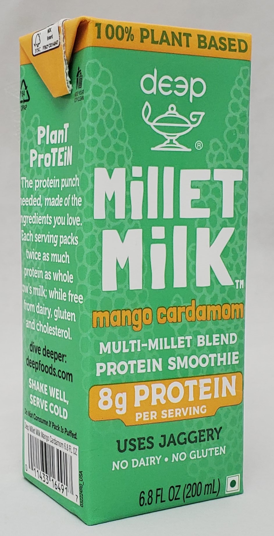 Deep Millet Milk Mango Cardamom (200ml)