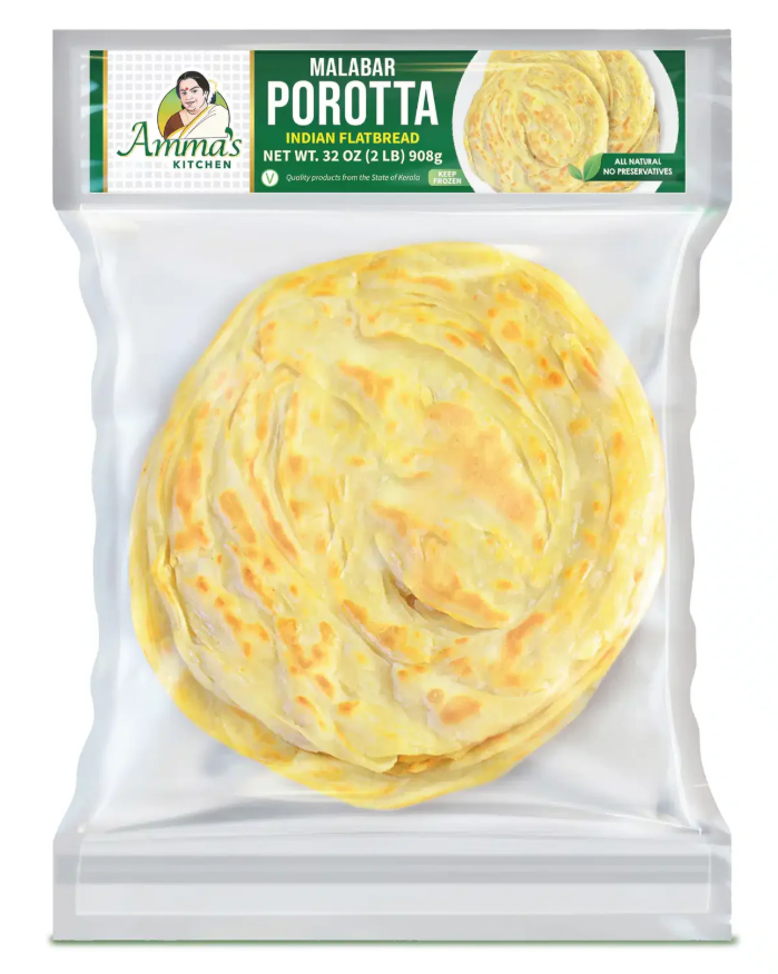 Ammas Kitchen Malabar Porotta (908g, 2lb)