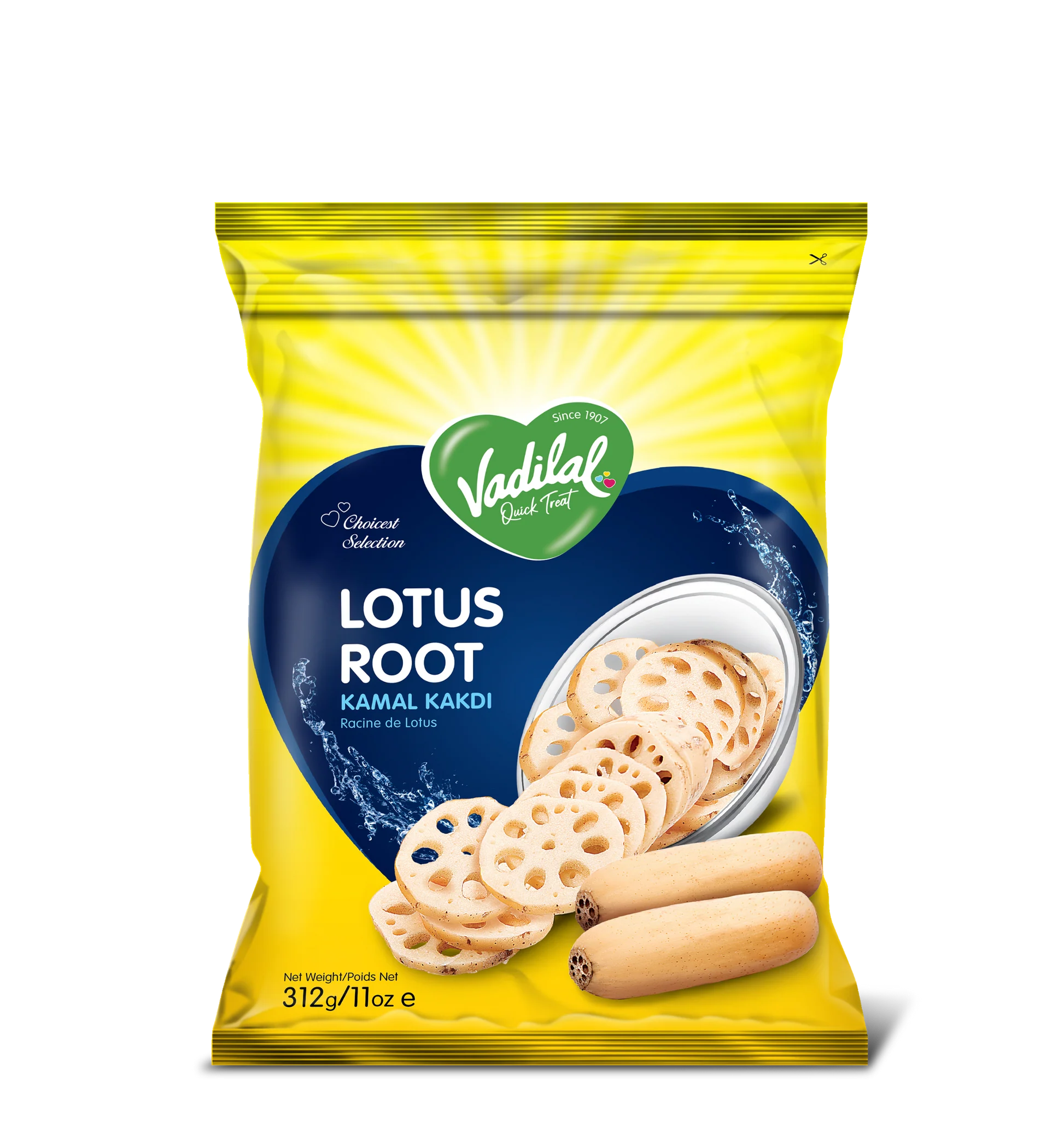 Vadilal Lotus Root (Kamal Kakdi) (312g 11oz)