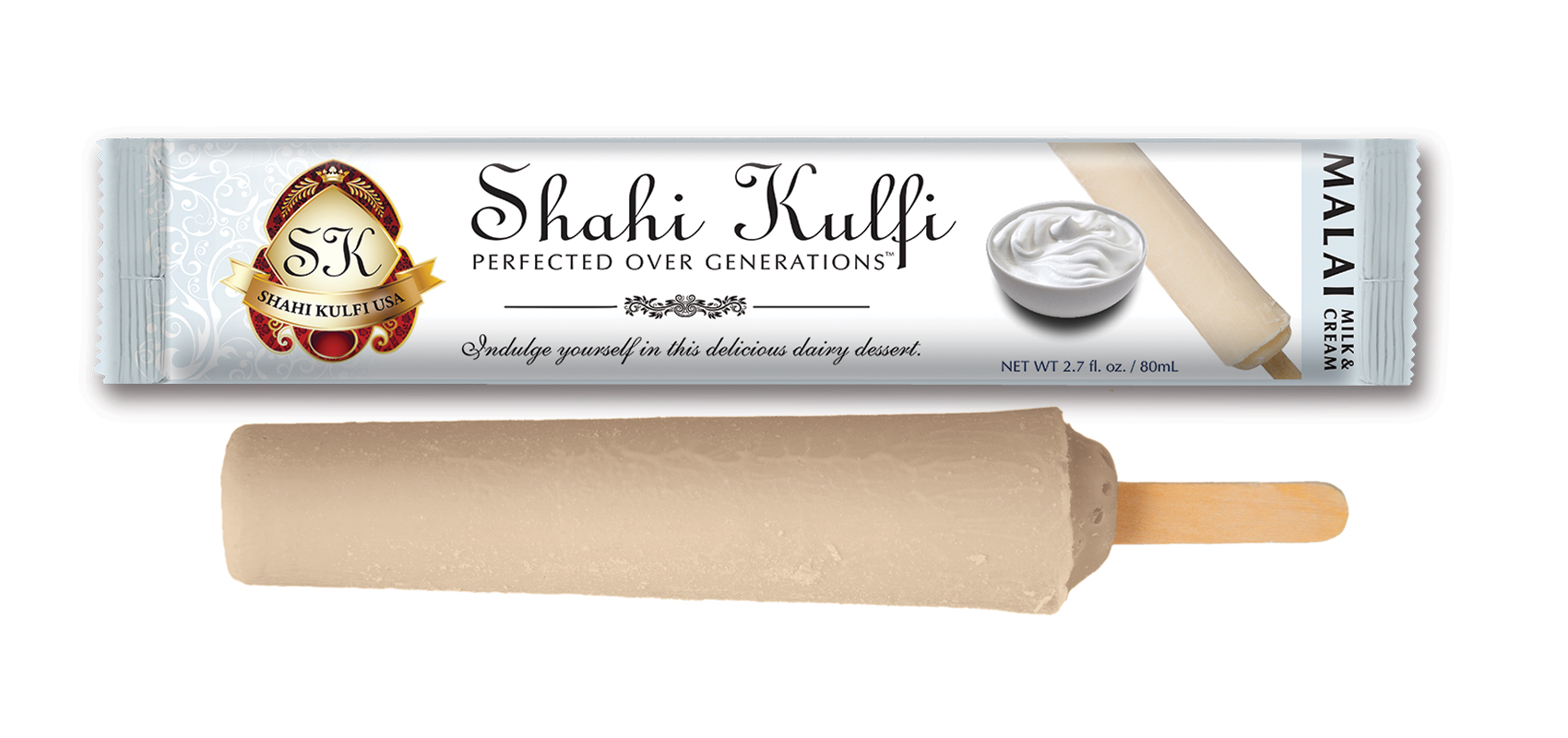 Shahi Kulfi Malai Kulfi (80ml  2.7Oz)