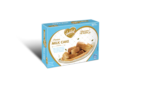 Vadilal Milk Cake  12 Big Pcs (360g  12Oz)