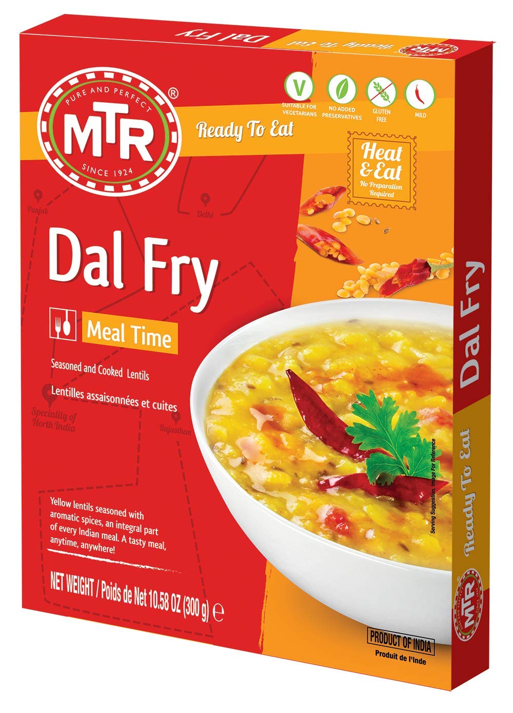 MTR Dal Fry (300g  10.58oz)