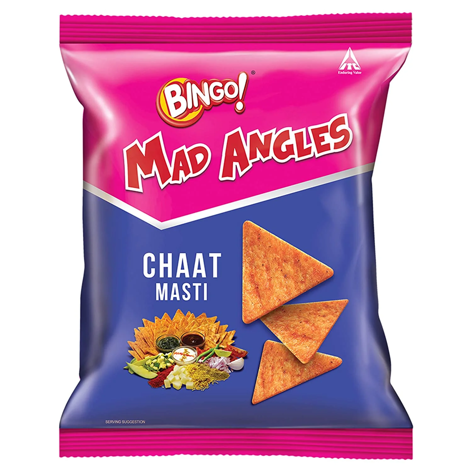 Bingo Mad Angles Chaat Masti (64g, 2.26oz)