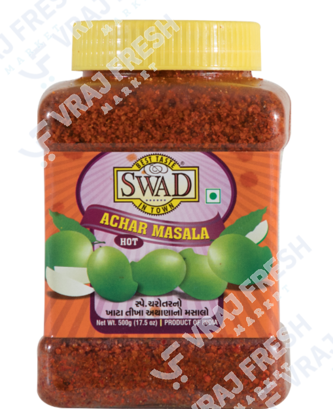 Swad Achar Masala Hot (500g  17.5Oz)
