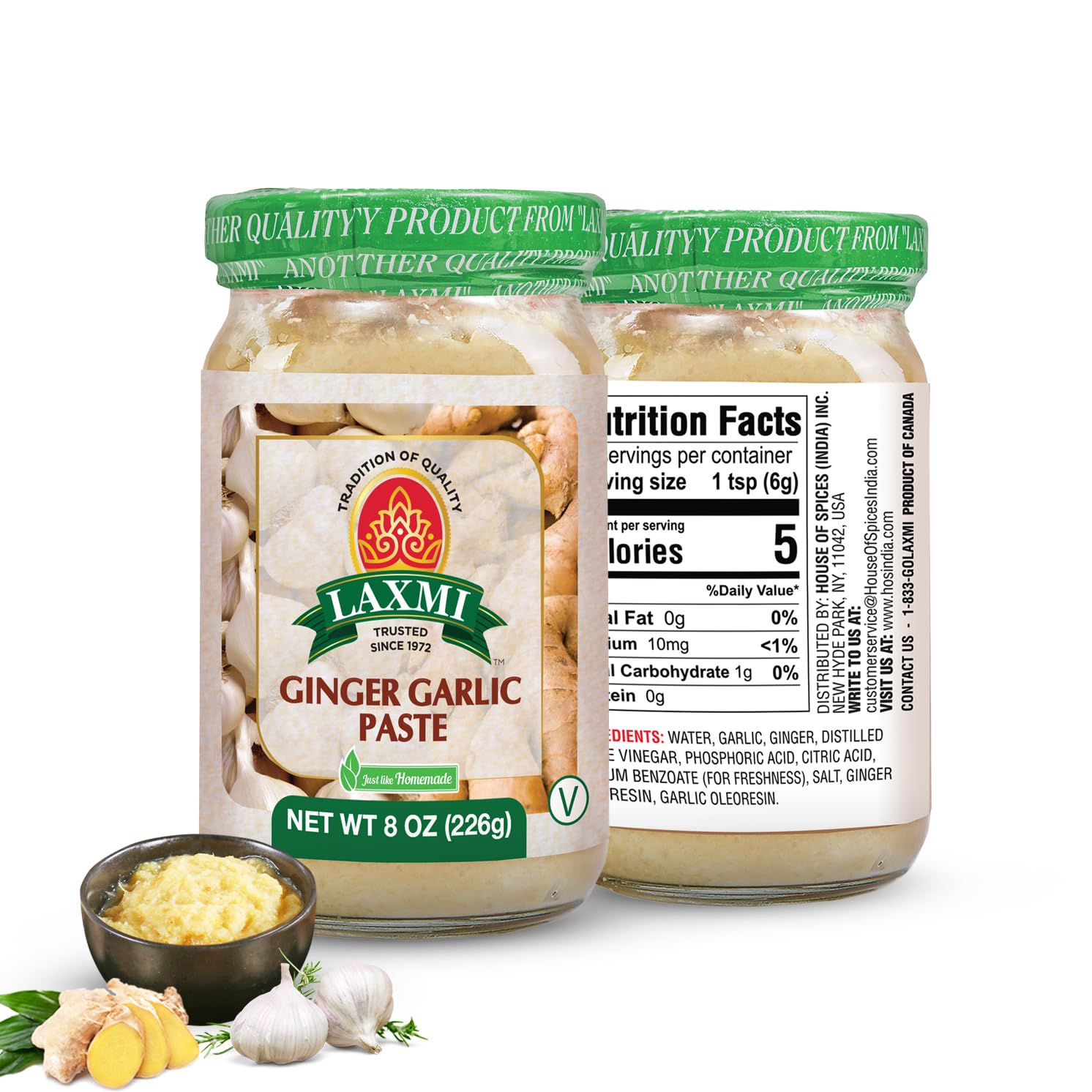 Laxmi Ginger Garlic Paste