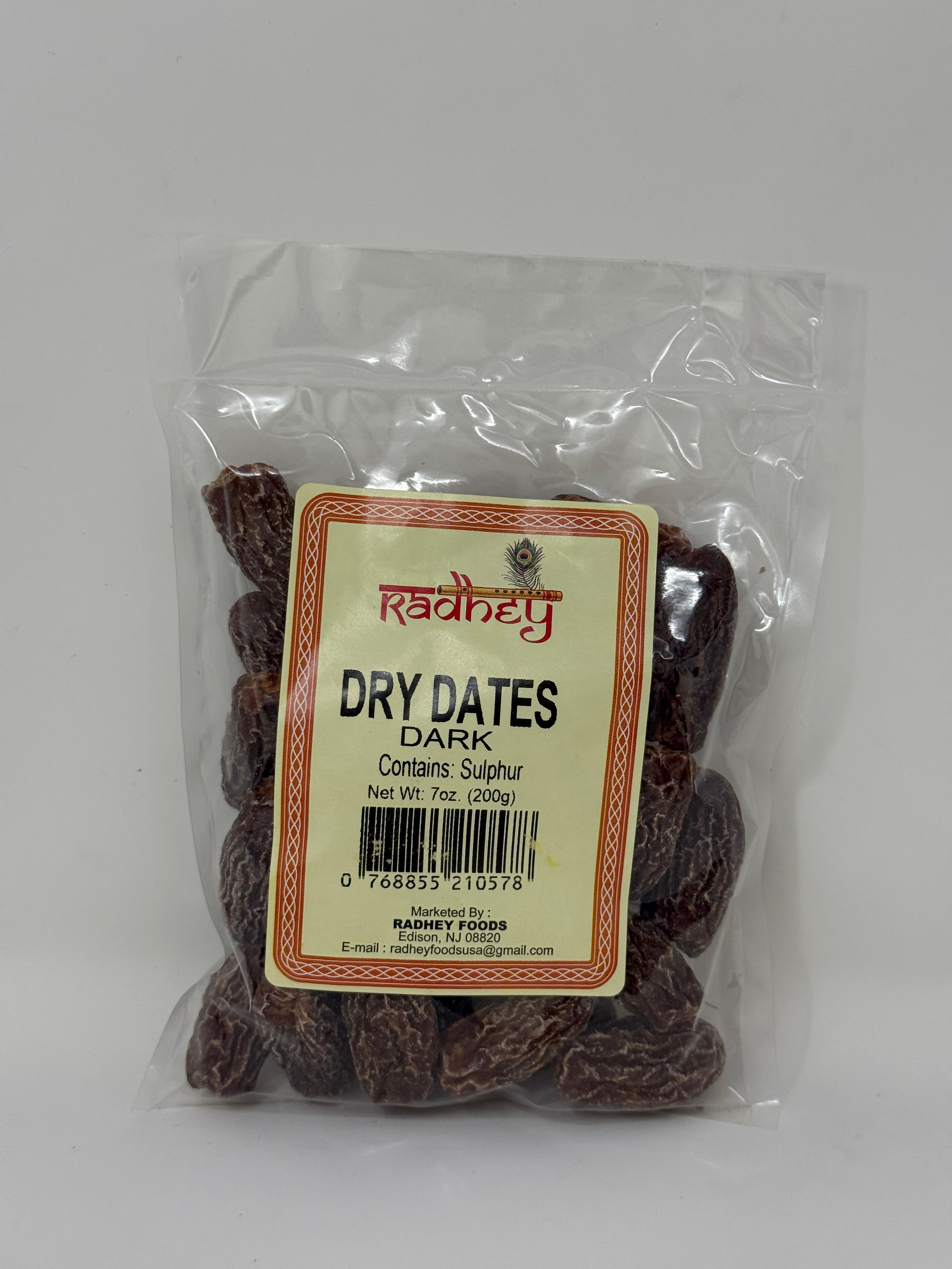 Radhey Dry Dates Dark