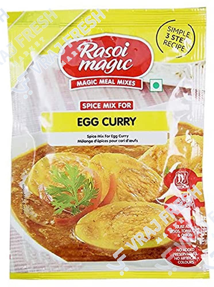 Rasoi Magic Egg Curry Masala (50g  1.76Oz)