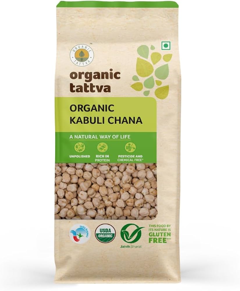 Organic Tattva Kabuli Chana (1.8kg 4lb)