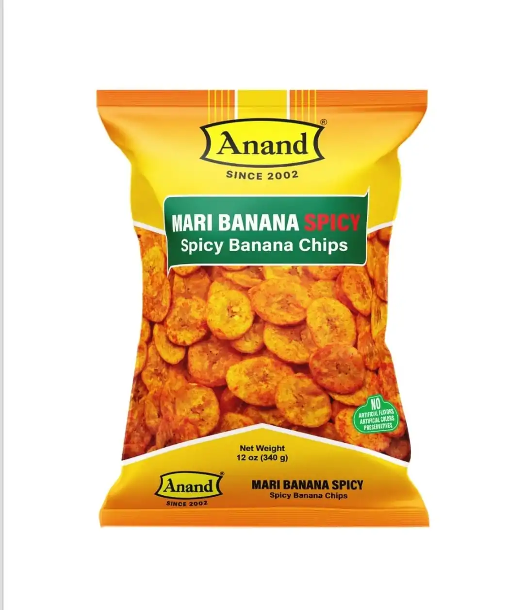 Anand Spicy Banana Chips (340g 12oz)
