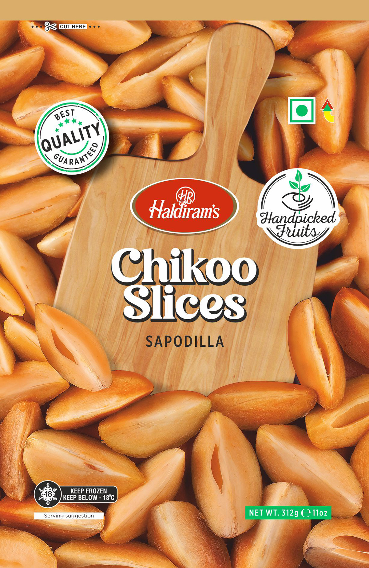 Haldiram's Chikoo Slices (312g 11oz)